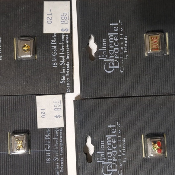 Italian Charm Bracelet Collection By Friends Charm Lot of 12 - Picture 9 of 9